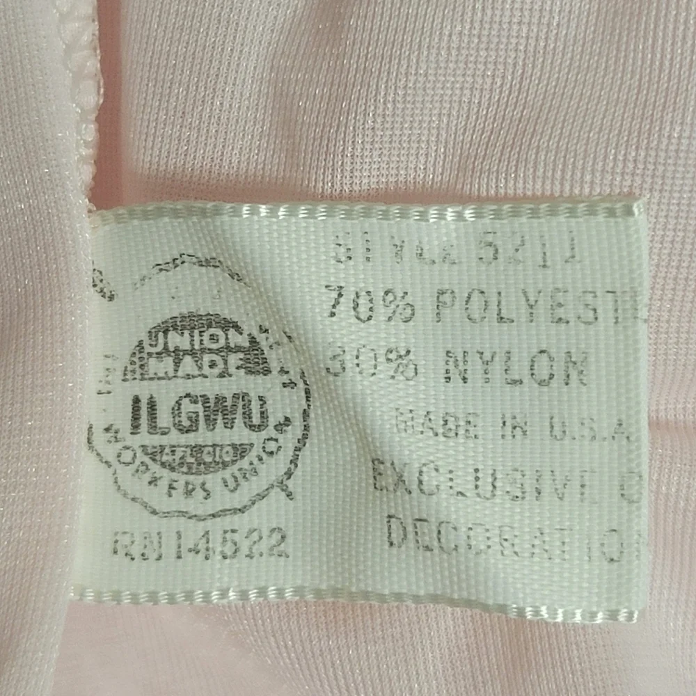 Vintage Cheoette Ruffled Nightgown.